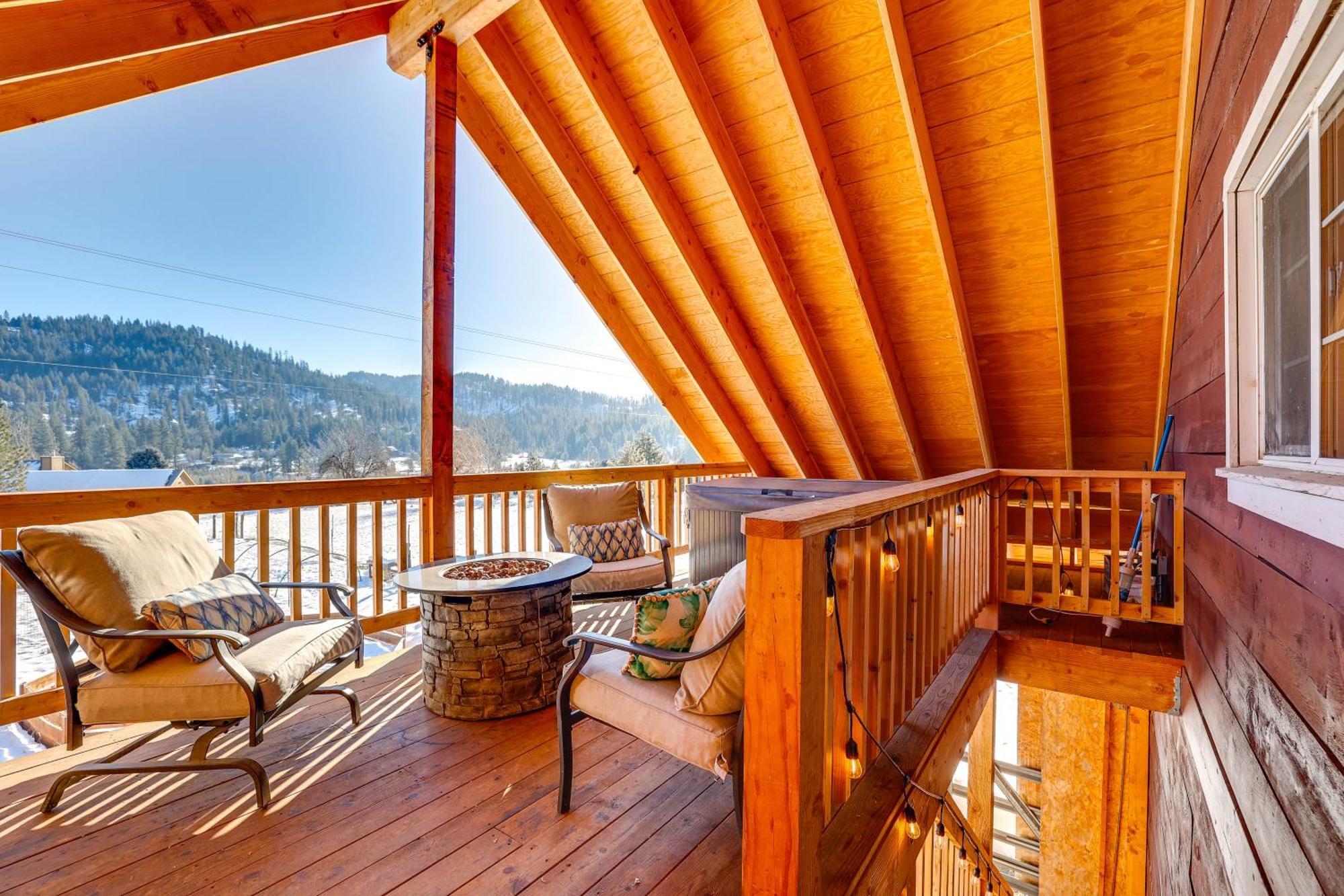 Garden Valley Apartment With Hot Tub And Mtn Views! Crouch Extérieur photo