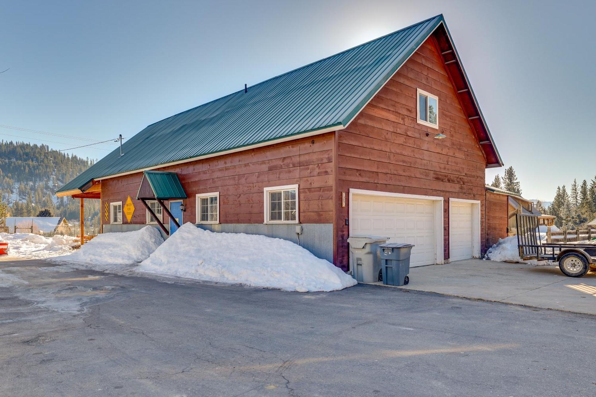 Garden Valley Apartment With Hot Tub And Mtn Views! Crouch Extérieur photo