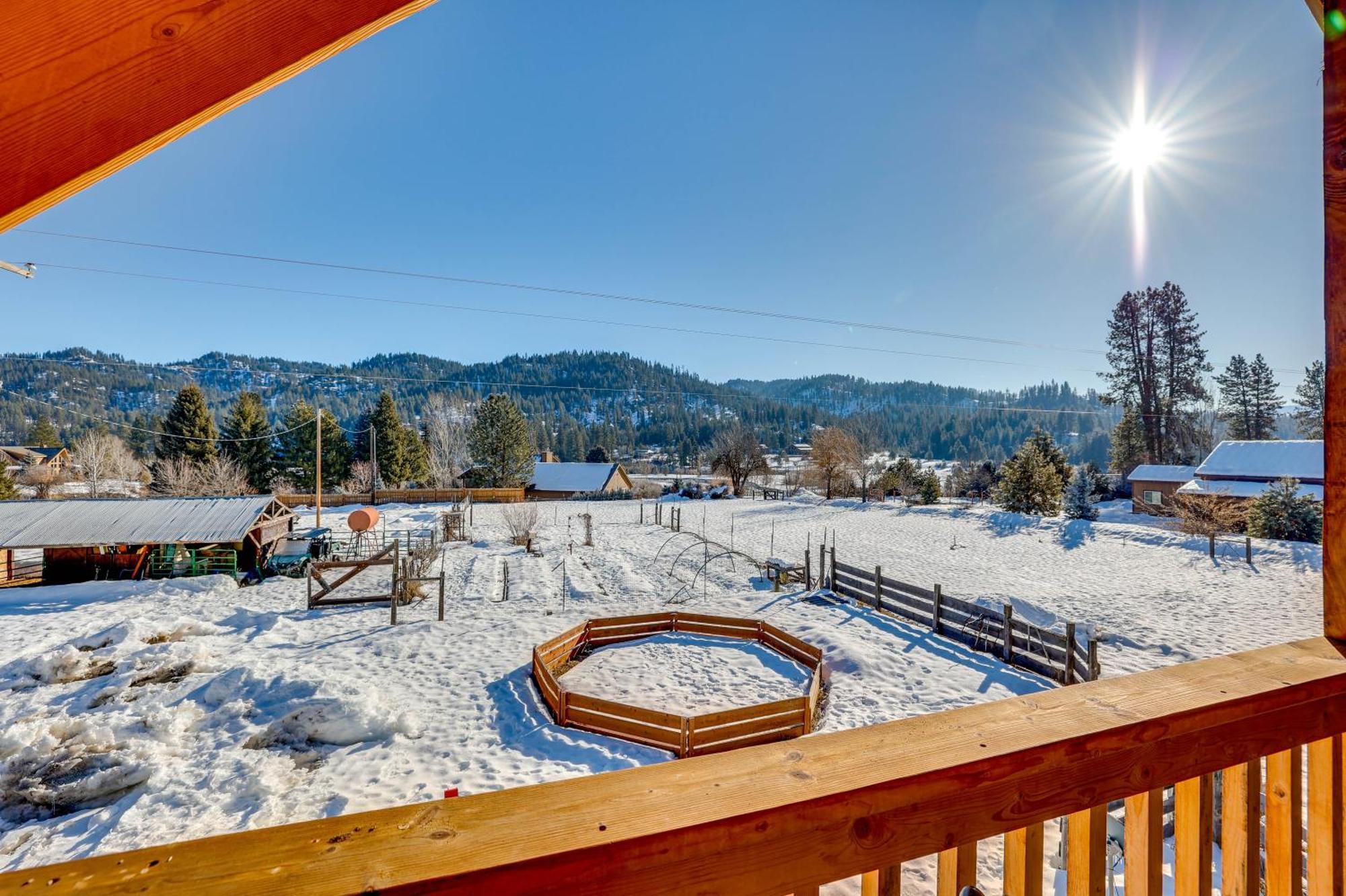 Garden Valley Apartment With Hot Tub And Mtn Views! Crouch Extérieur photo
