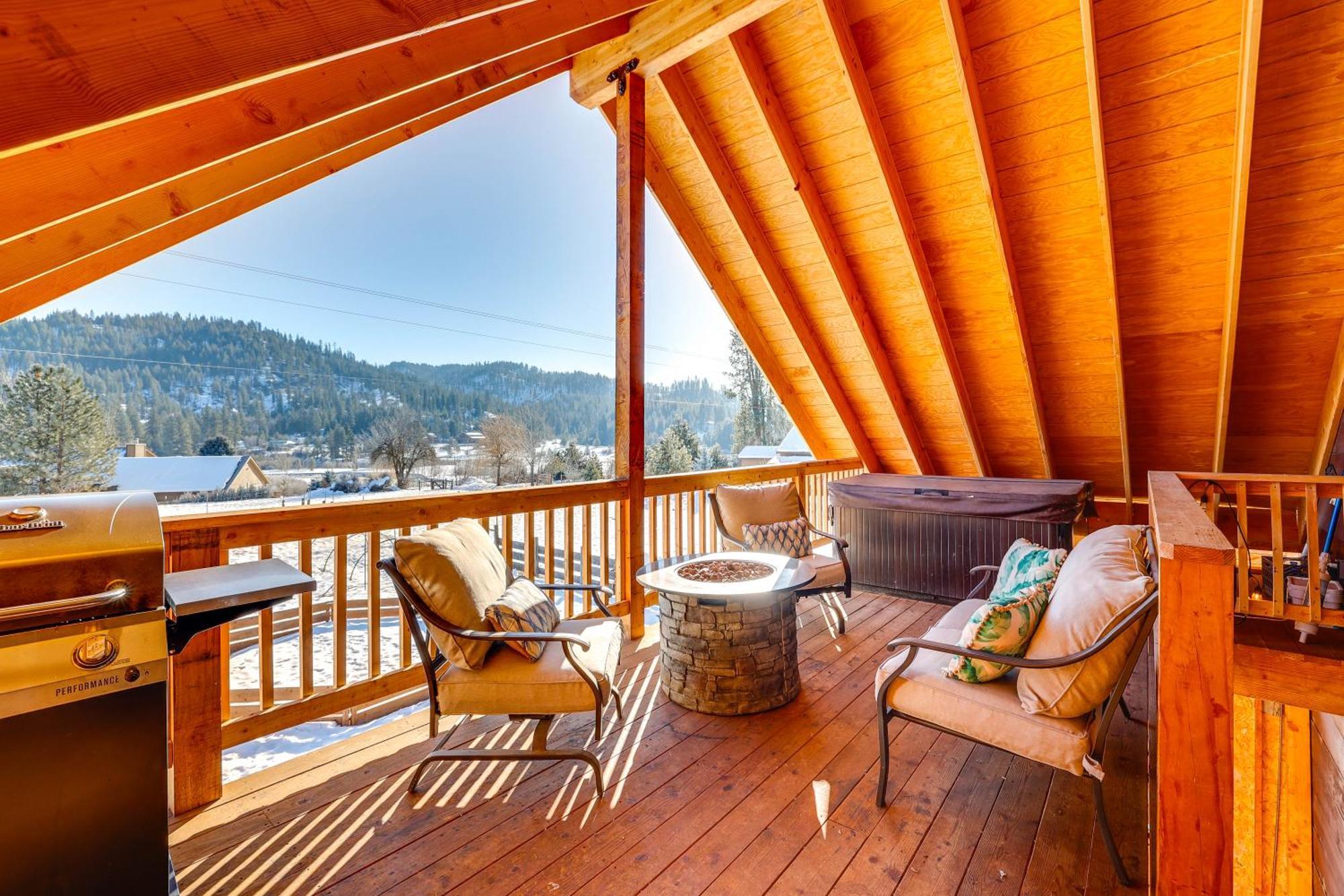 Garden Valley Apartment With Hot Tub And Mtn Views! Crouch Extérieur photo